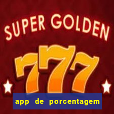 app de porcentagem de jogos slots